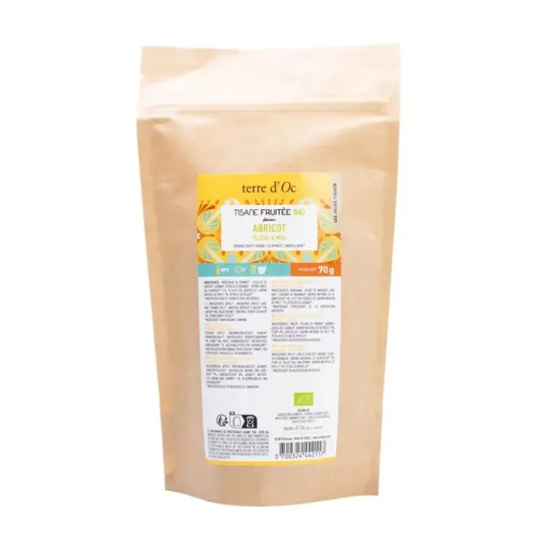 Abricot, tilleul & miel - recharge tisane fruitee bio*terre d'Oc Best Sale