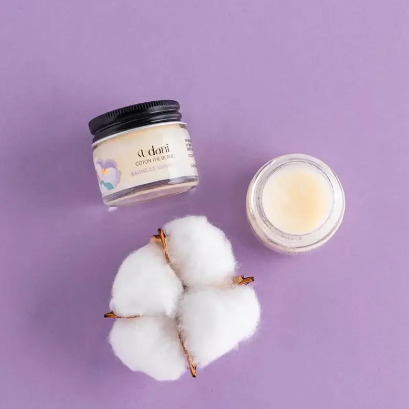 Baume corps Coton the blanc - UDANI soin naturel*terre d'Oc Online
