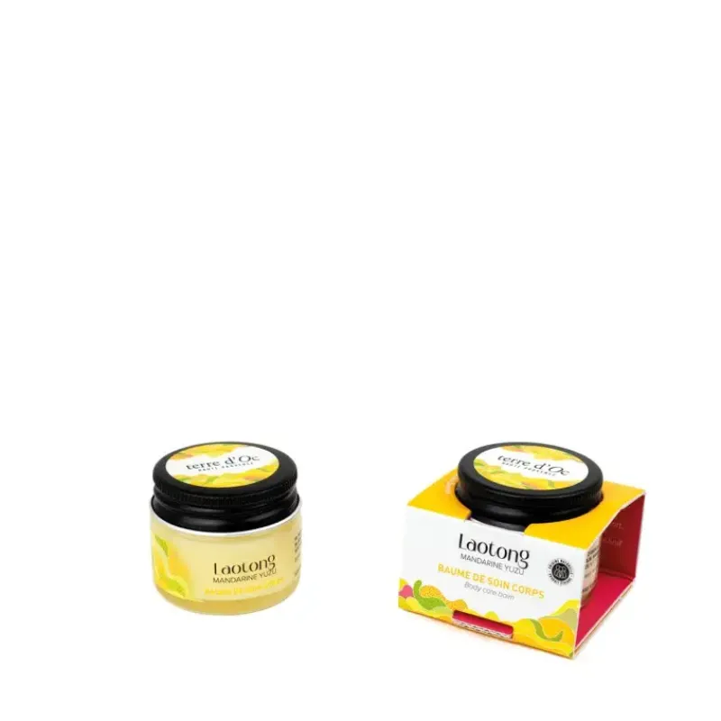 Baume corps Mandarine yuzu - LAOTONG soin naturel*terre d'Oc Fashion