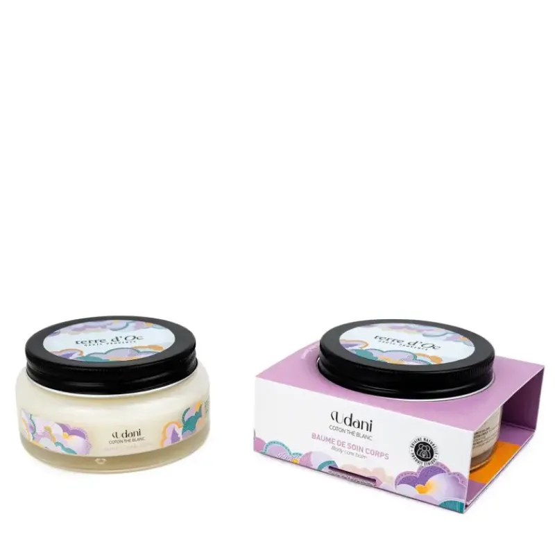 Baume soin corps naturel - UDANI Coton the blanc*terre d'Oc Shop