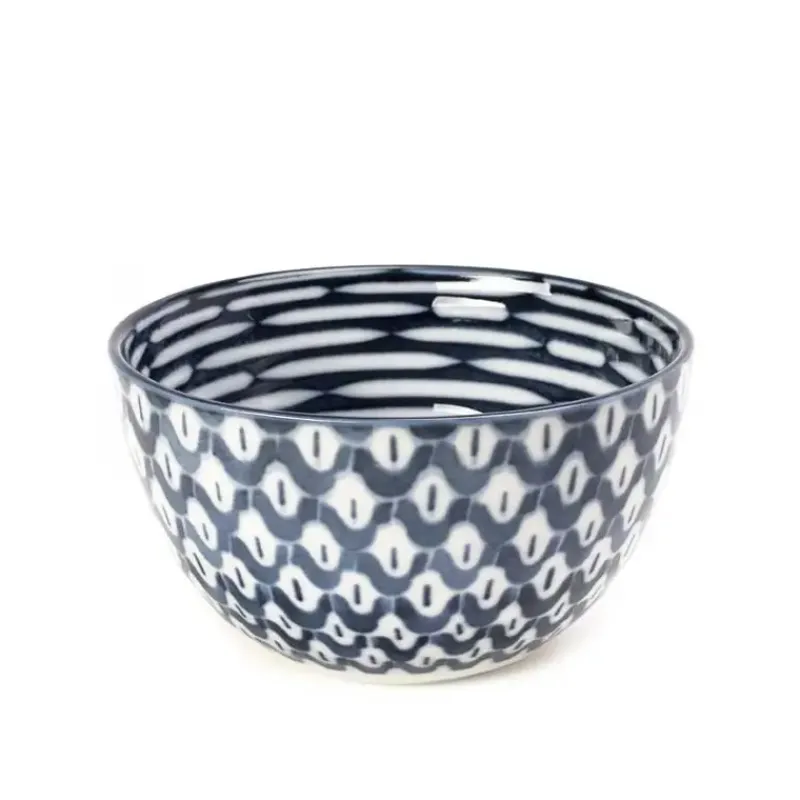 Bol a the Nenrin - en porcelaine bleue japonaise*terre d'Oc Discount