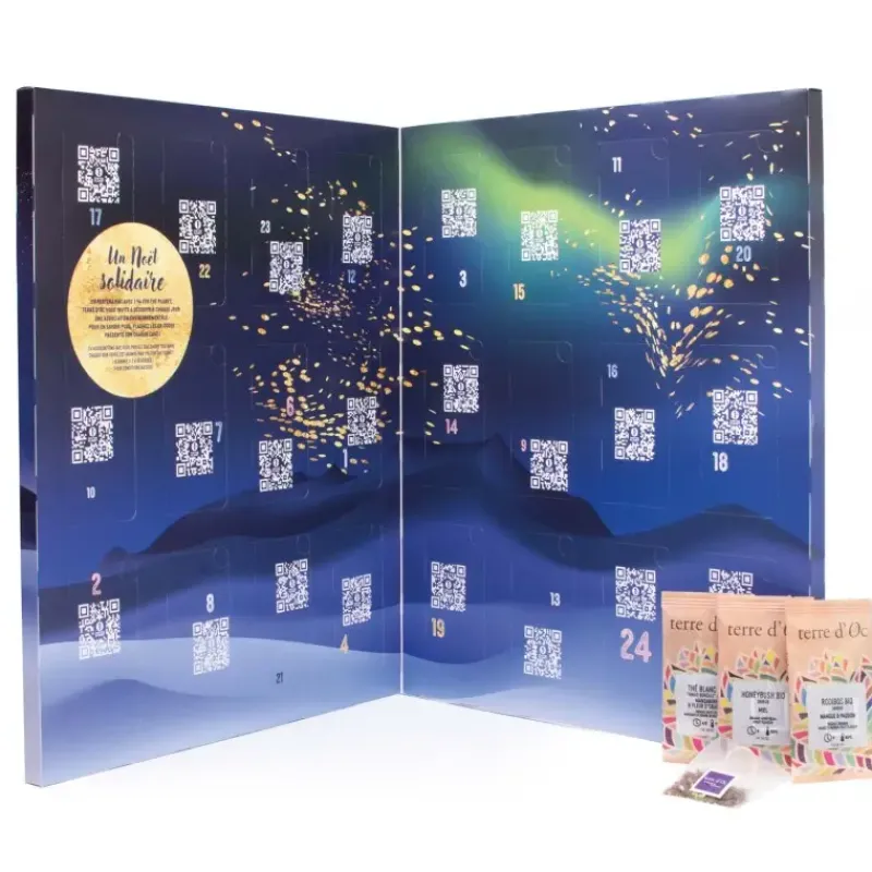 Calendrier de l'Avent bio - Enchan'the*terre d'Oc New