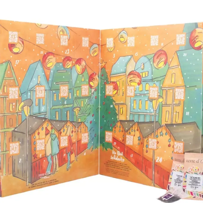 Calendrier de l'Avent the bio 2024 - Les Marches de Noel*terre d'Oc Shop