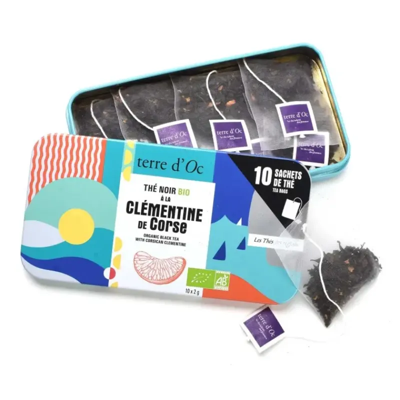 Clementine de Corse - the noir bio en sachets*terre d'Oc Sale