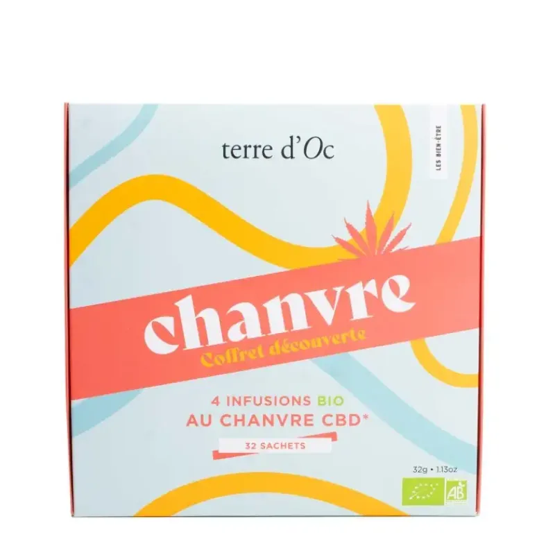 Coffret chanvre BIO - 32 sachets*terre d'Oc Best