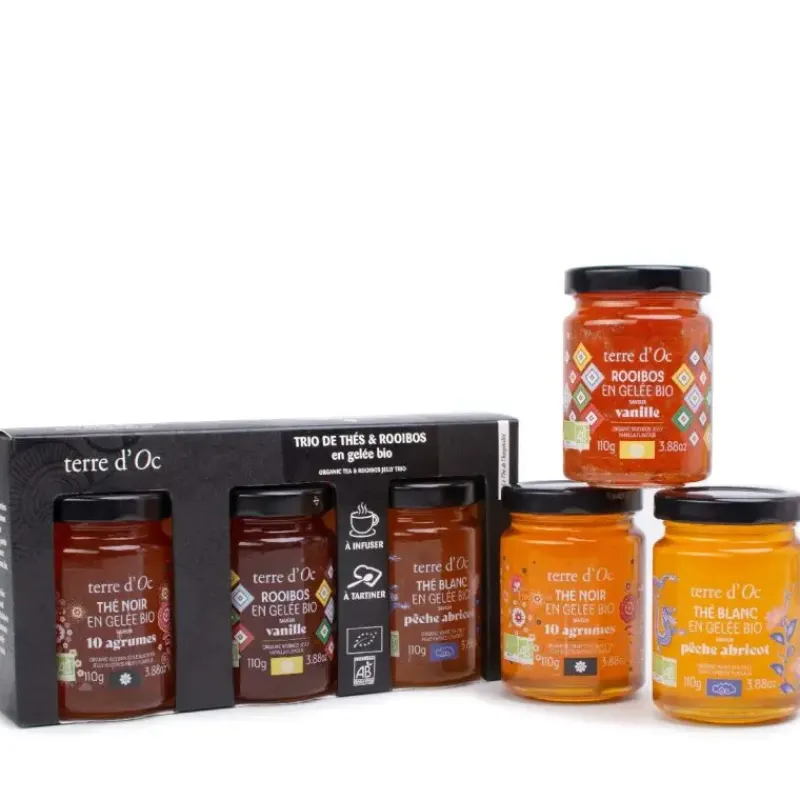 Coffret de thes & rooibos bio - en gelee*terre d'Oc Outlet