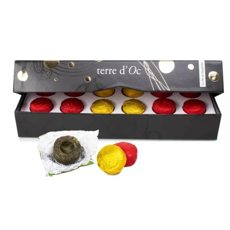 Coffret nids de thes - 24 thes compresses*terre d'Oc Store