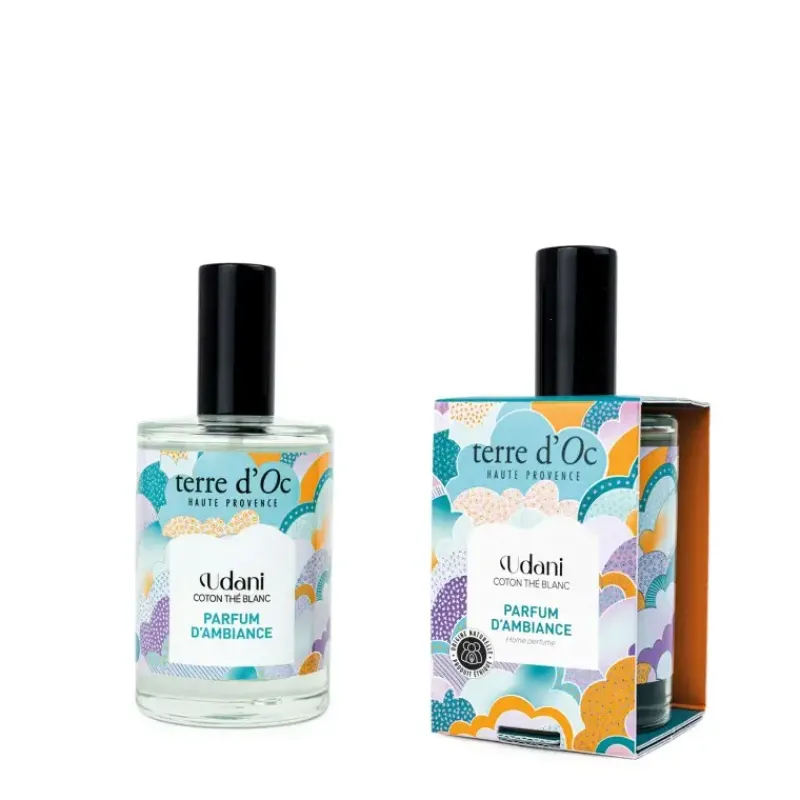 Coton the blanc - parfum d'ambiance UDANI*terre d'Oc Online