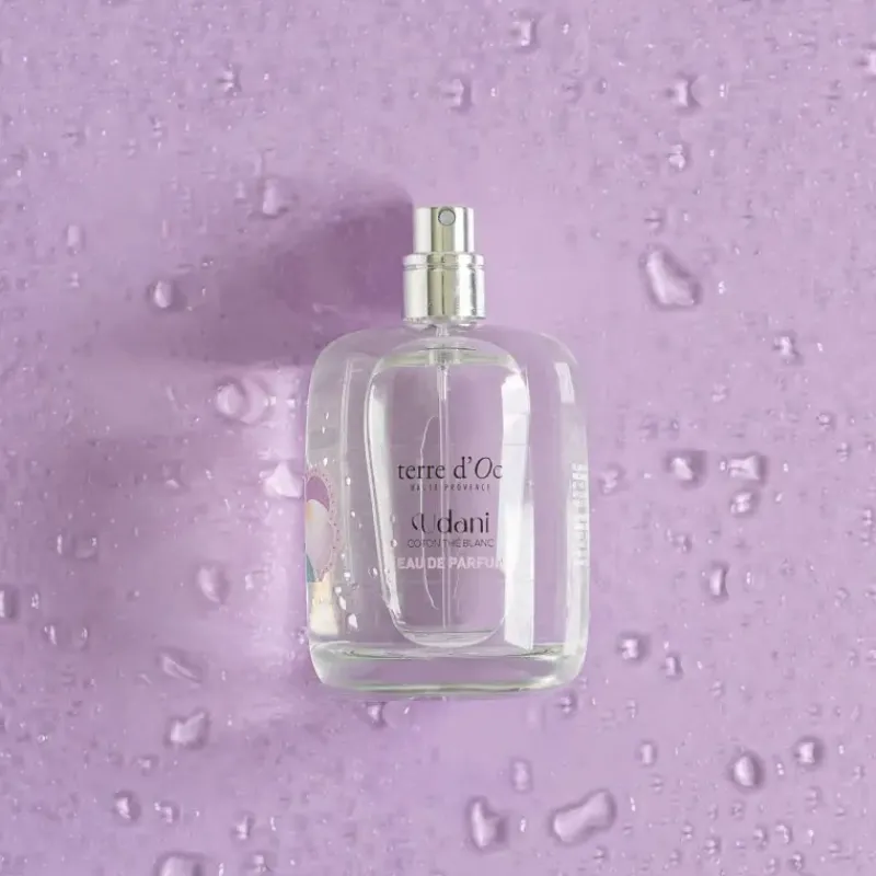 Eau de parfum - Certifiee bio UDANI Coton the blanc*terre d'Oc Store
