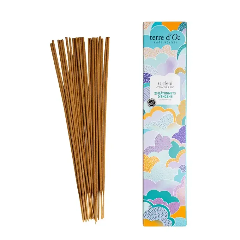 Encens parfumes -  UDANI Coton the blanc*terre d'Oc Shop