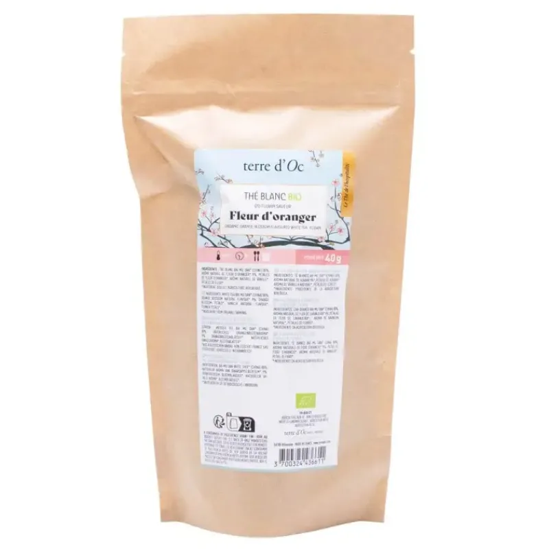 Fleur d'oranger - recharge the blanc bio*terre d'Oc New