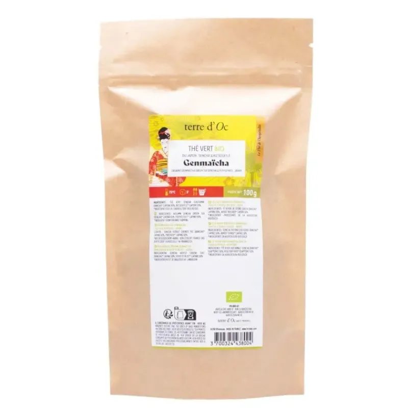 Genmaicha - recharge the vert bio*terre d'Oc Best Sale