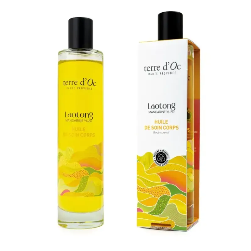 Huile de soin corps bio -  LAOTONG Mandarine yuzu*terre d'Oc Best Sale