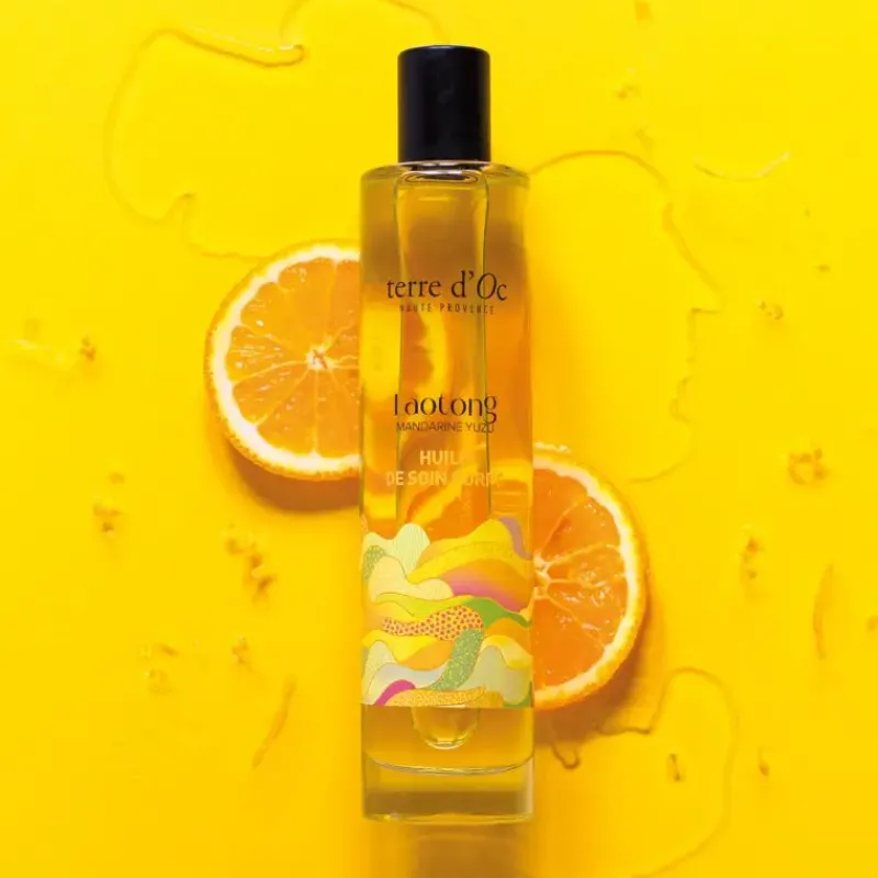 Huile de soin corps bio -  LAOTONG Mandarine yuzu*terre d'Oc Best Sale