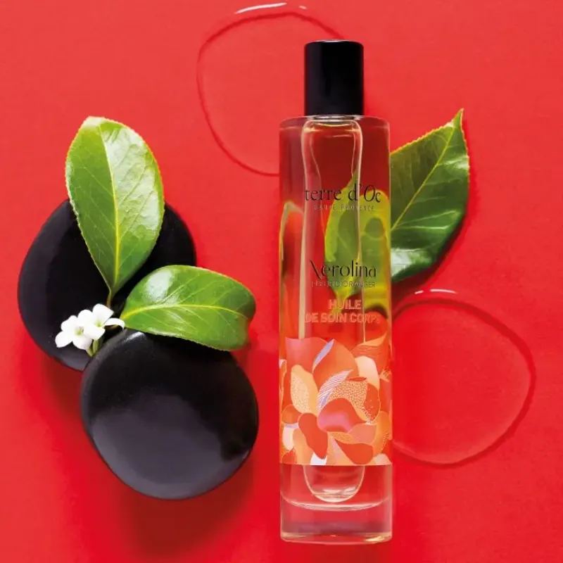 Huile de soin corps bio -  NEROLINA Fleur d'oranger*terre d'Oc Outlet