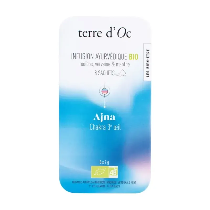 Infusion ayurvedique bio Chakra oeil - rooibos, verveine & menthe*terre d'Oc Fashion