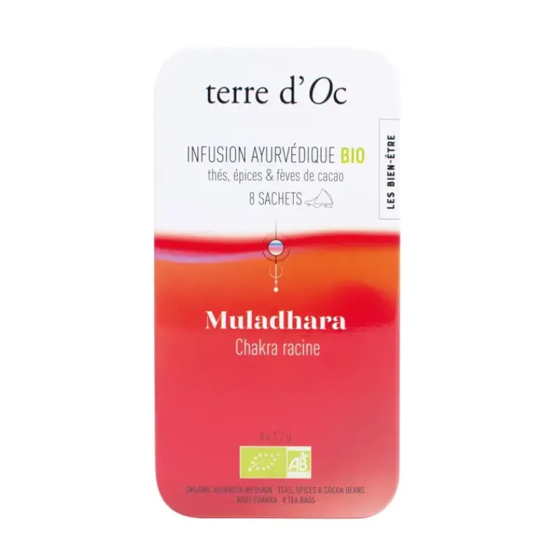 Infusion Ayurvedique bio Chakra racine - the epices & feves de cacao*terre d'Oc Sale