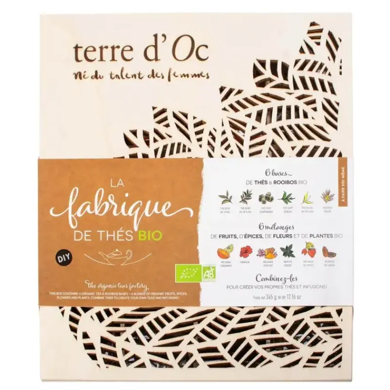La fabrique de the bio - melange thes et epices*terre d'Oc Shop