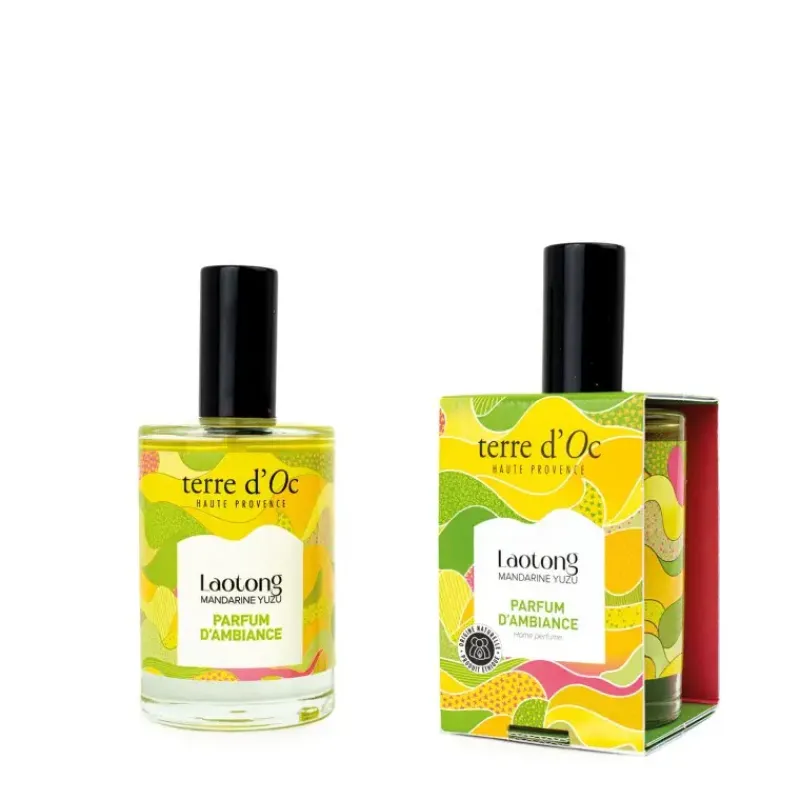 Mandarine yuzu - parfum d'ambiance LAOTONG*terre d'Oc Best