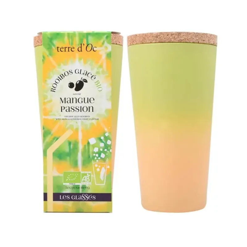 Mangue passion - rooibos glace bio 8 SACHETS XXL*terre d'Oc Store