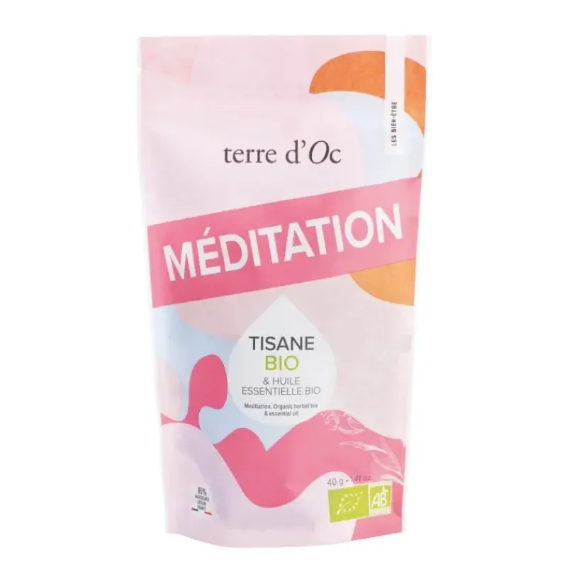 MEDITATION - Tisane & huile essentielle BIO*terre d'Oc Fashion