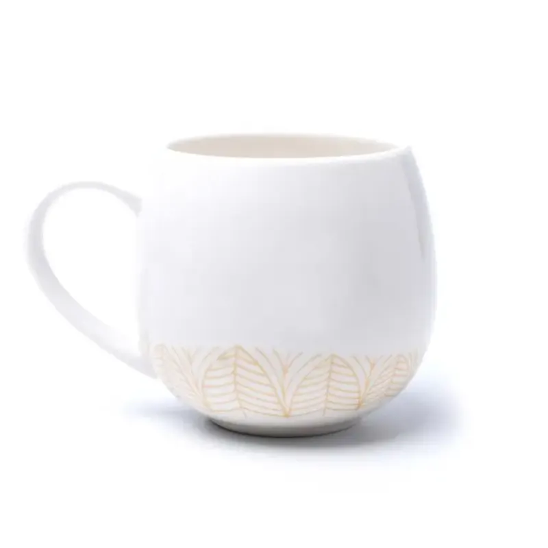 Mug en porcelaine blanche*terre d'Oc Best