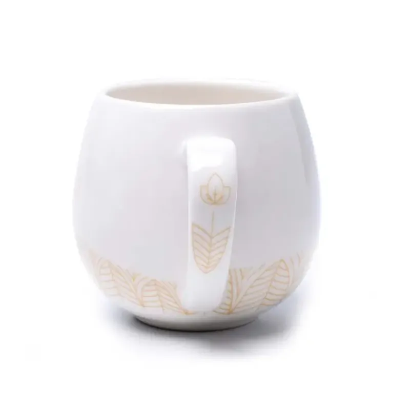 Mug en porcelaine blanche*terre d'Oc Best