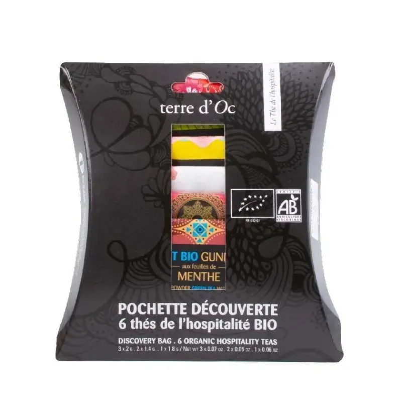 Pochette decouverte - 6 thes de l'hospitalite*terre d'Oc Best