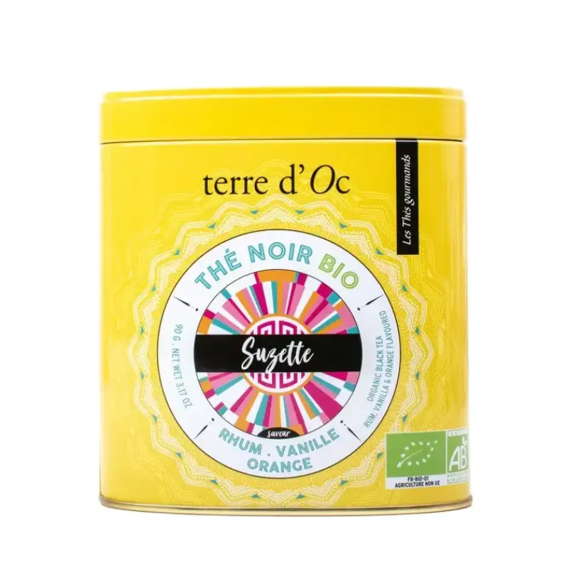 rhum, vanille, orange - the noir BIO *terre d'Oc Flash Sale