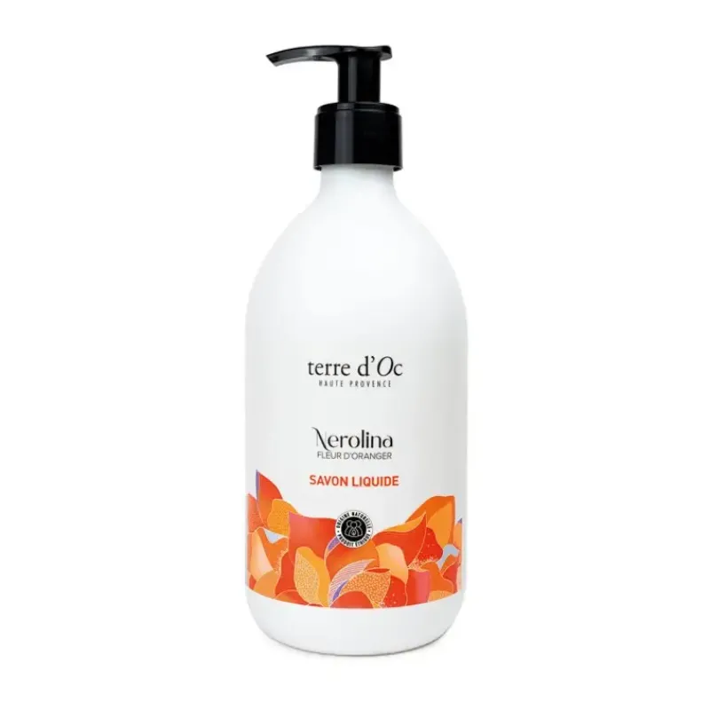 Savon liquide - Certifie bio NEROLINA Fleur d'oranger*terre d'Oc Best Sale