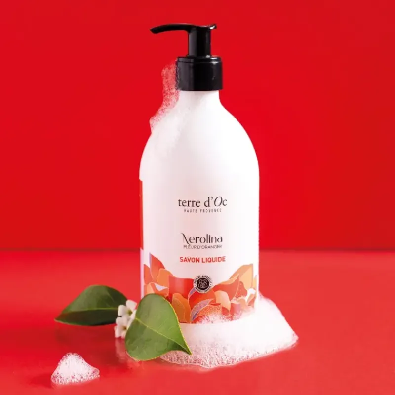 Savon liquide - Certifie bio NEROLINA Fleur d'oranger*terre d'Oc Best Sale