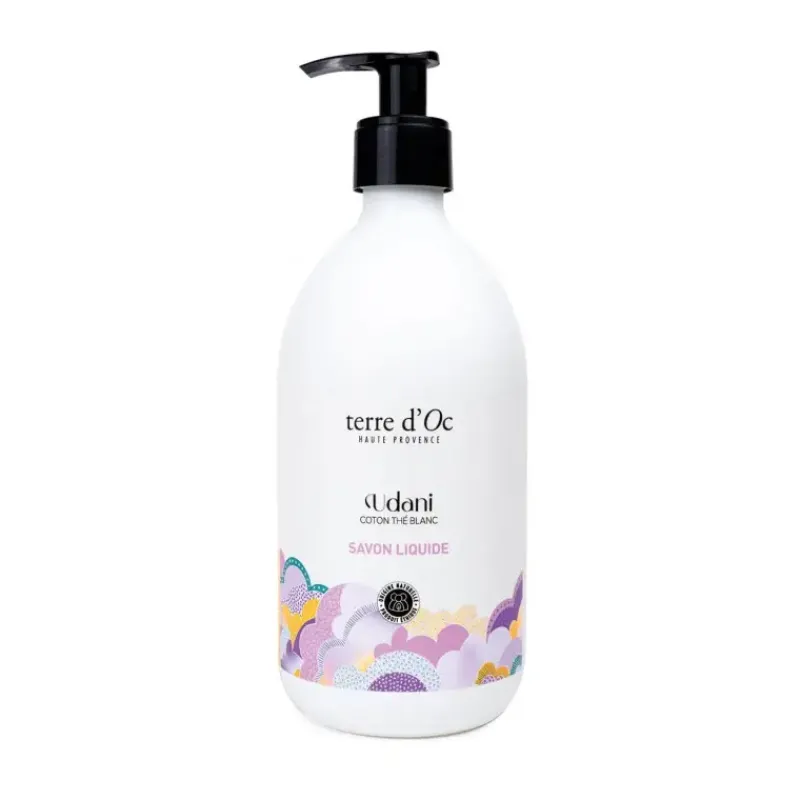 Savon liquide -  Certifie bio UDANI Coton the blanc*terre d'Oc Hot