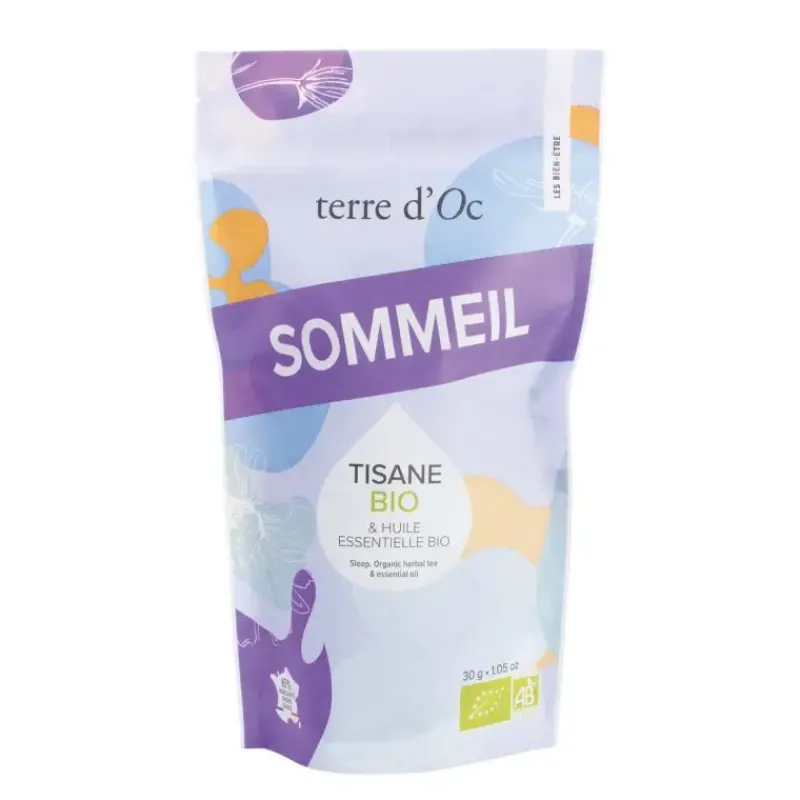 SOMMEIL - tisane & huile essentielle BIO*terre d'Oc Online