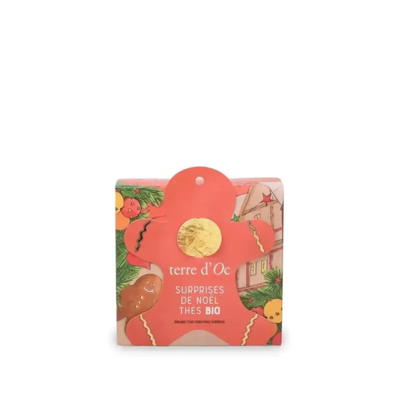 Surprise d'un Noel en Alsace - 8 sachets de thes bio*terre d'Oc Store