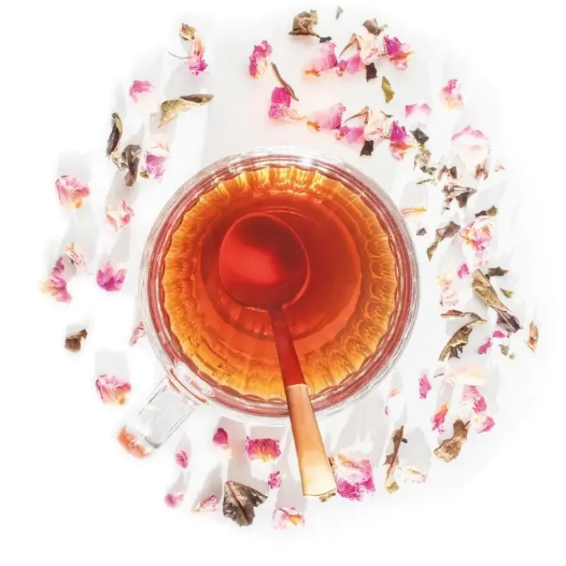 The blanc bio - aux fleurs de rose*terre d'Oc Shop