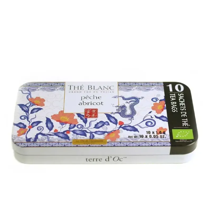 The blanc bio peche abricot - en sachets*terre d'Oc Sale