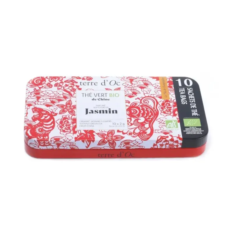 The vert bio au jasmin - en sachets*terre d'Oc Online