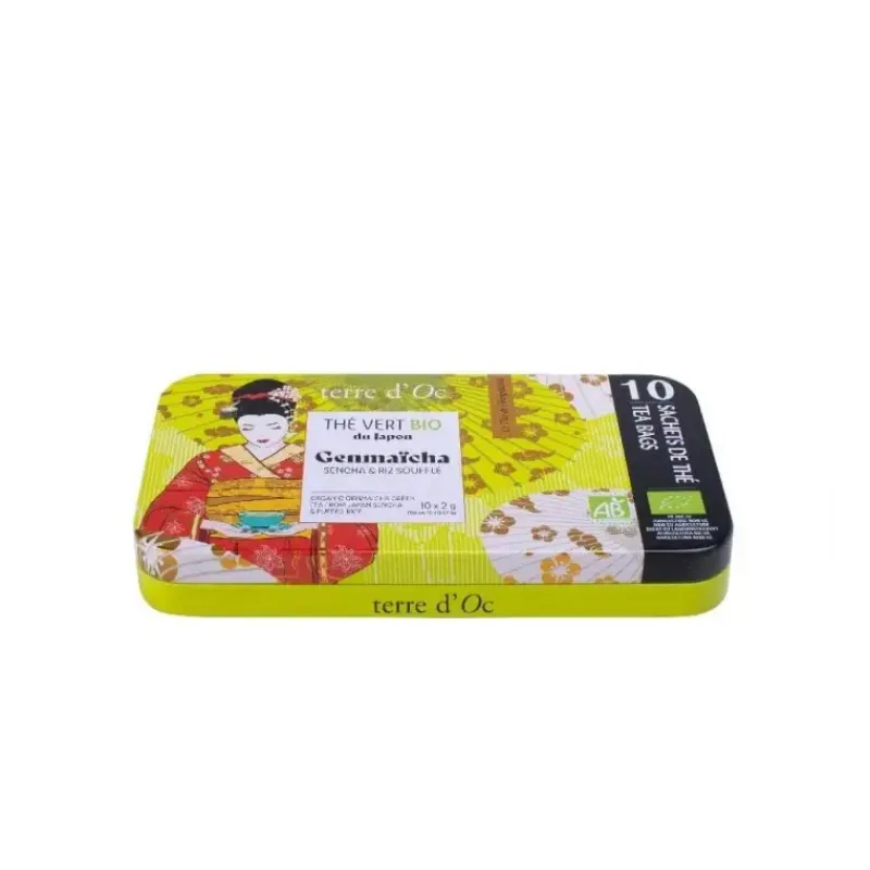 The vert bio Genmaicha - en sachets*terre d'Oc Fashion