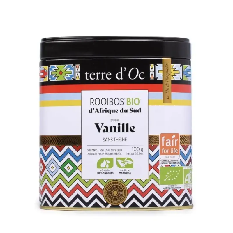 Vanille - rooibos bio Equitable*terre d'Oc Fashion